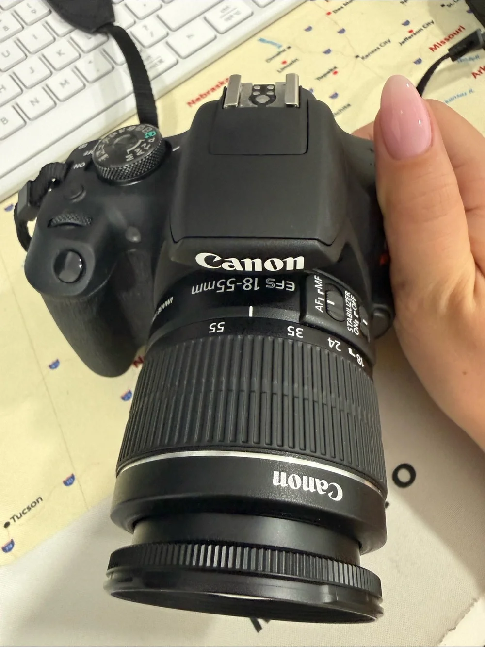 Canon EOS Rebel T7 Camera